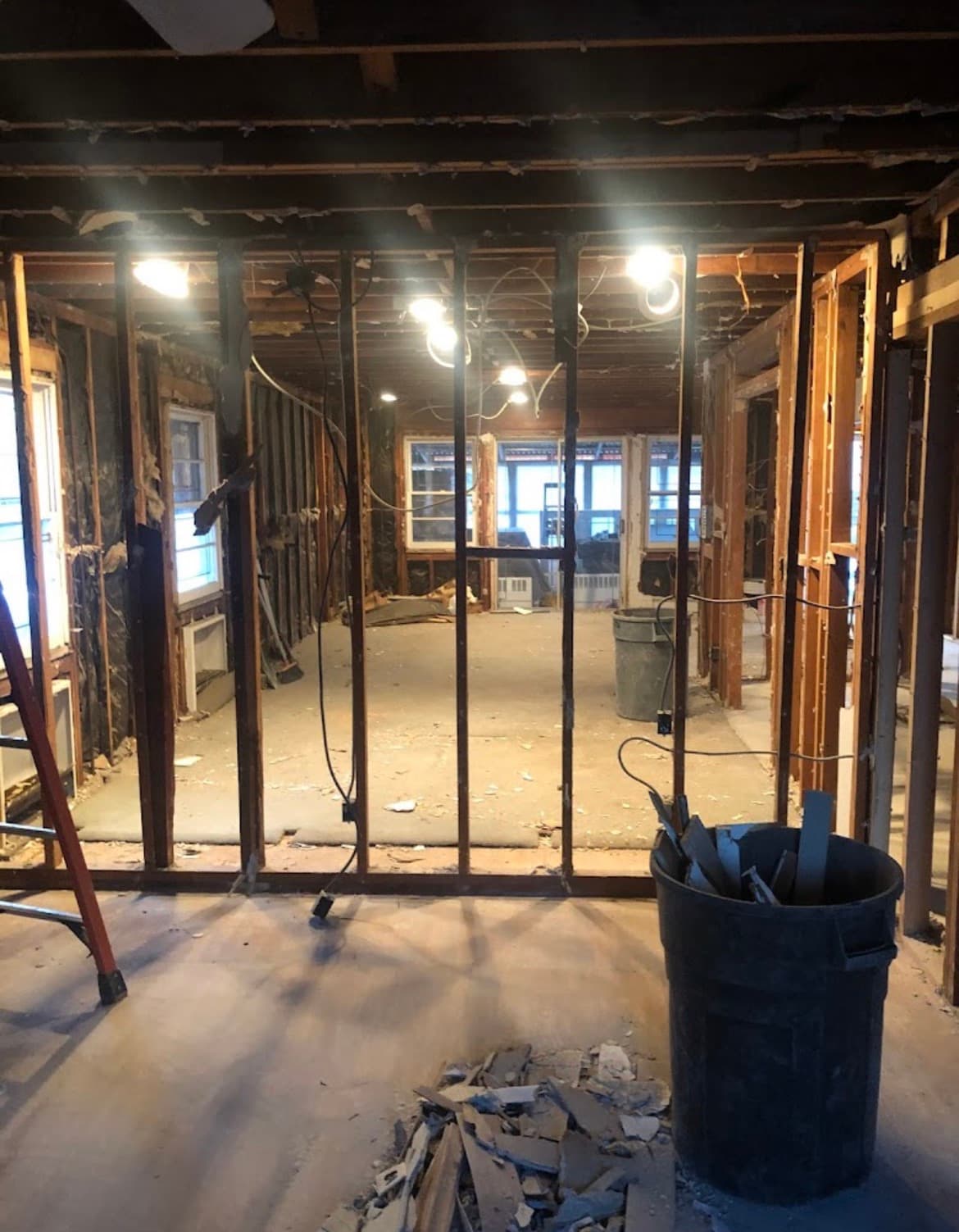 Basement Finish before — Nassau County, NY
