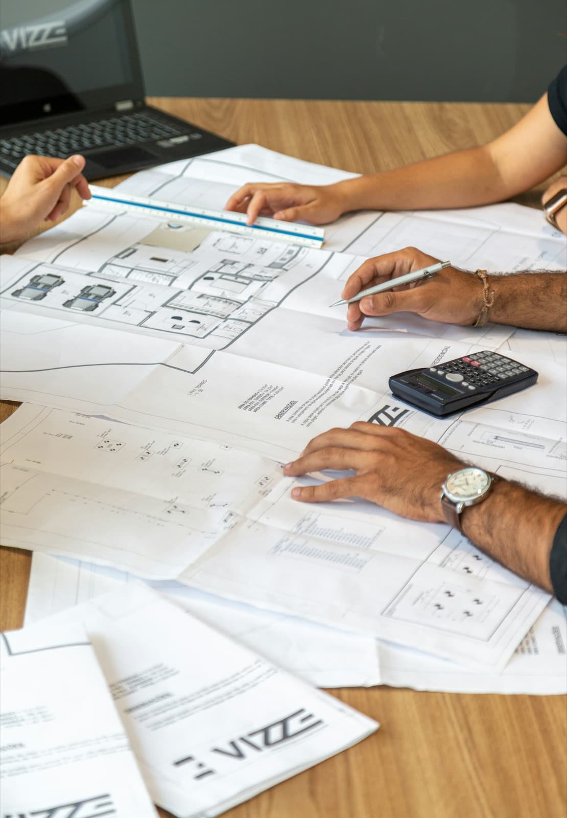Architectural blueprints and project planning documents — what a general contractor brings to a Smithtown home renovation